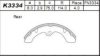 MAZDA W02326310 Brake Shoe Set